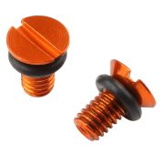 Винты клапана вилки ZETA FF AirValveCap Screw WP Orange 2pcs ZE56-11013