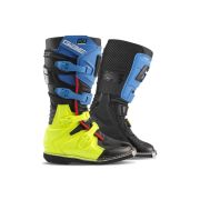 Мотоботы Gaerne GXJ Black/Blue/Fluo Yellow размер:33 2169-013-33