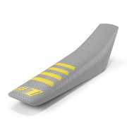 Перетяжка сидения универсальный OneGripper Ribber Light Grey/Yellow OGSC02-LGYWYW