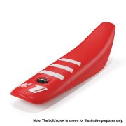 Перетяжка сидения универсальный OneGripper Mini RIBBED Red/White OGSC03-LRM-RDWHWH