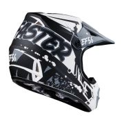 Внедорожный шлем Starks EF56 Шлем Base MX черный/белый матовый размер:M LC0327