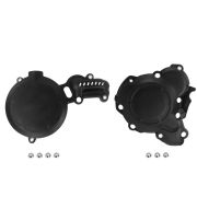 Защита крышки зажигания+сцепления Hengjian Z300 S6/S7 24-25 черный 0023469/90968