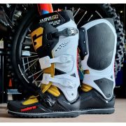 Мотоботы Gaerne SG-12 Jarvis 50th Anniversary Edition размер:47 черный/белый/золотой 2265-020-47